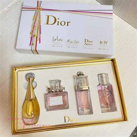 dior perfume set for women|christian dior female perfume.